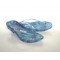 CIABATTA GOMMA SANIFLEX 37 AZZURRO Collo assortito 12paia 35/41