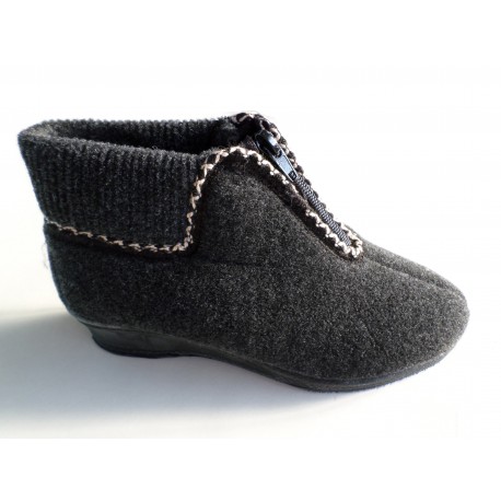 PANTOFOLA DONNA DAVEMA 588 GRIGIO