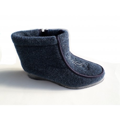 PANTOFOLA DONNA DAVEMA 501 BLU