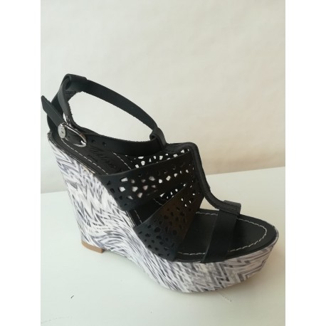 SANDALO IO DONNA ART. 702 NERO