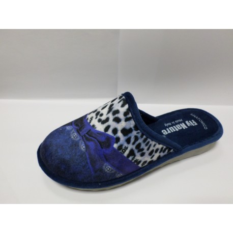 CIABATTA FLY NATURE ART. FL 53 BLU