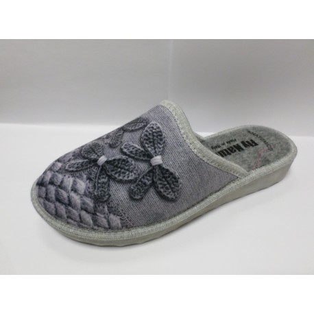 CIABATTA FLY NATURE ART. FL 59 GRIGIO